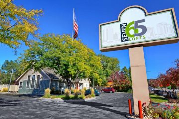 Seven65 Lofts Front Entrance Sign