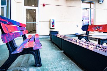 C9 Flats Balcony Fireplace Seating