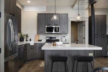 Costume Property Apartments Interior Kitchen